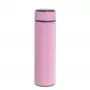 Thermal Flask Adler AD 4506P stainless steel with silicone sleeve, pink, vacuum insulated