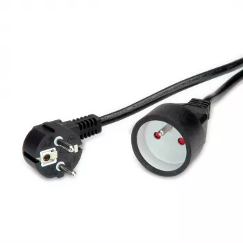 Power Cable Black VALUE 19.99.1170 3m CEE7/7 CEE7/5