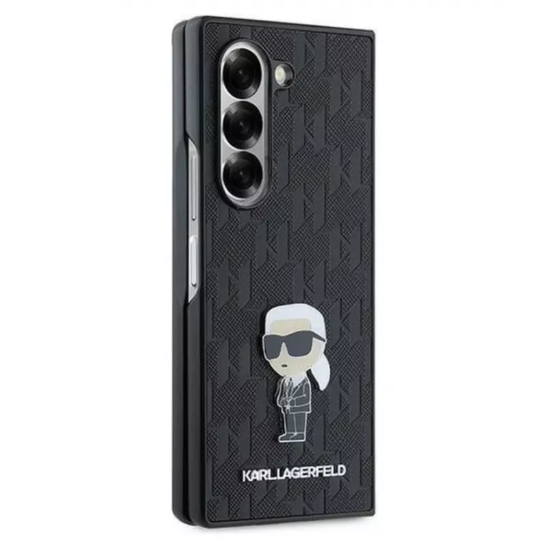 Karl Lagerfeld | KLHCZFD6SAPKINPKK | Back cover | Samsung | Galaxy Z Fold6 | Plastic | Black