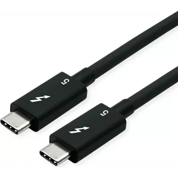 ROLINE Thunderbolt 5 Kabel C-C 80G 240W 8K passiv 0.8m - Kabel - Digital/Daten (11.02.9111)