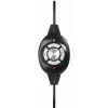 Headphones MEDIA-TECH MT3573 wired binaural foldable with boom mic, 1.9 m cable, USB, black