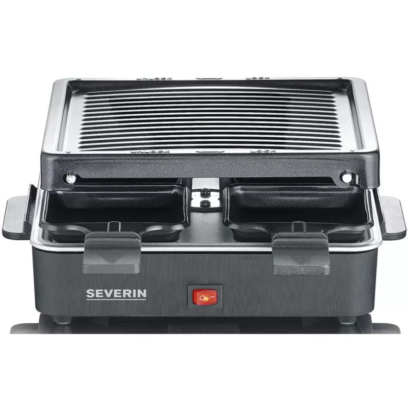 Severin Mini Raclette Grill 4 Small Non-Stick Pans 600 W