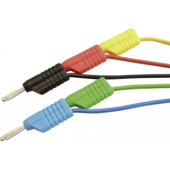 Test lead set Voltcraft MS 4250S with 4 mm banana plugs