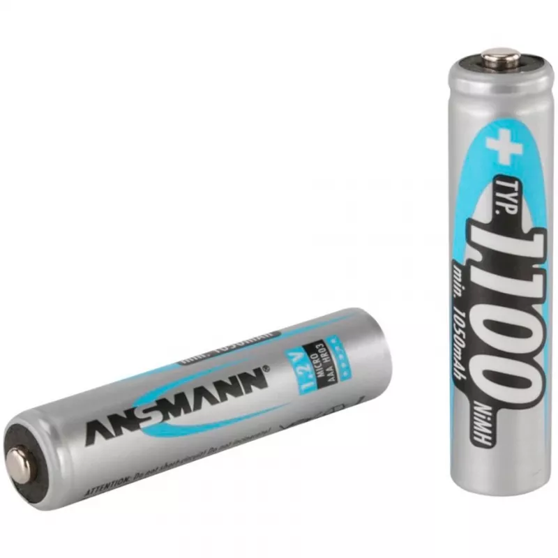 Battery Ansmann 1x2 NiMH 1100 mAh Micro AAA HR03