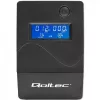 Qoltec Monolith uninterruptible power supply (UPS) Double-conversion (Online) 1 kVA 600 W 2 AC outlet(s)