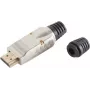 HDMI connector ShiverPeaks 77405-S metal self-assembly, 4K2K compatible