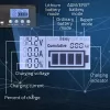 Battery charger QOLTEC 52491 microprocessor 12V/12.6V/24V with LCD