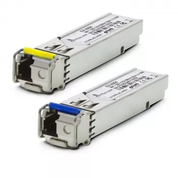 Extralink SFP WDM Module 1.25G, 1.25Gbps, 1310/1550nm, Single Mode, 20km, LC, DOM, Pair