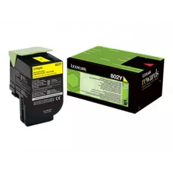 Toner Lexmark 80C20Y0 3000 pages Yellow