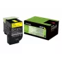 Toner Lexmark 80C20Y0 3000 pages Yellow
