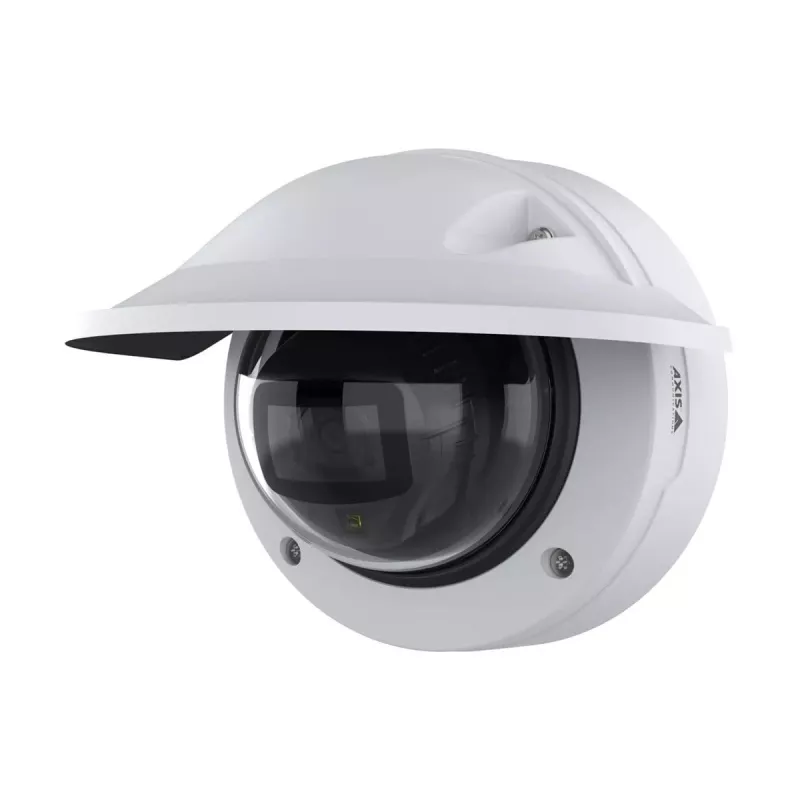 IP security camera Axis P3278-LVE — Dome, 3840×2160, Indoor & outdoor, Ceiling/wall mount, 1/1.8 inch CMOS, 0.03 lx, 103° H