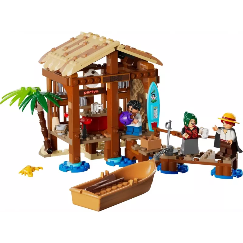 LEGO building set One Piece 75636 Windmill Village Hut, 299 pieces, 3 minifigures, 8+ years