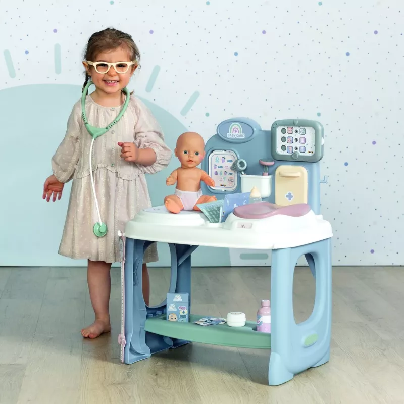 Baby Care Center SMOBY Model 2024 240305 with accessories and interactive features
