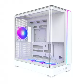 PC Case Montech KING 45 PRO (W) — Micro ATX / Mini-ITX white midi tower