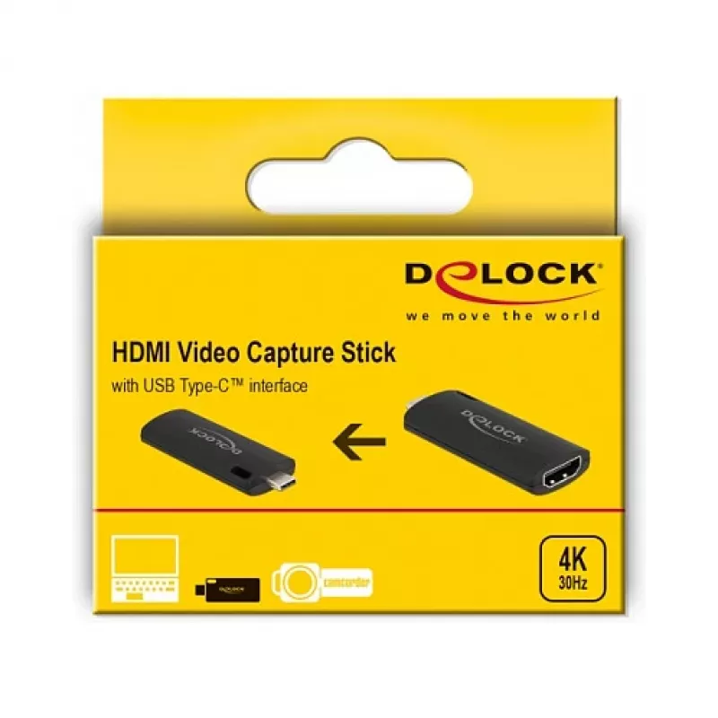 Video capturing device DeLOCK 88309 USB 2.0 3840x2160 pixels