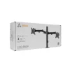 Monitor wall mount SBOX LCD-352/2-2 for 13–32 inch screens, dual arm, 2×8 kg load, VESA 100×100