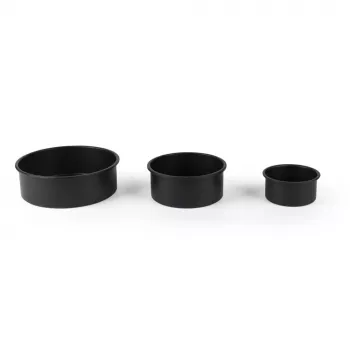 Cake Tin Set Salter BW125511EU7 3-piece non-stick bakeware, round and square pans