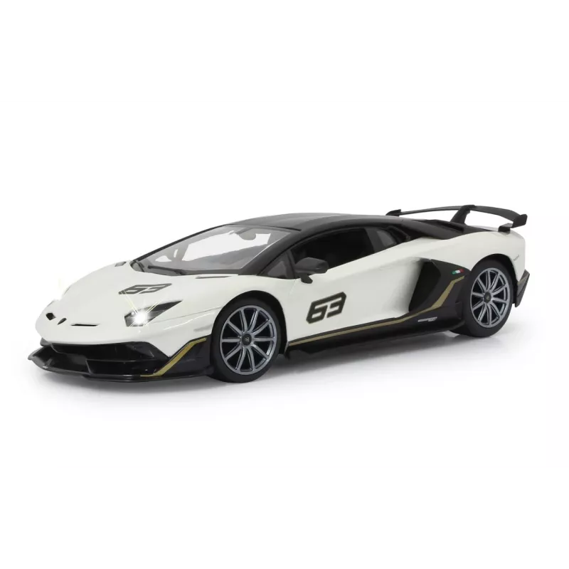 Jamara Lamborghini Aventador SVJ Performance 1:14 White 2.4GHz A - sports car - Electric Motor - 1:16 - Ready-to-Run (RTR) - White - boys (405172)