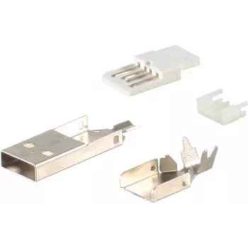Wire Connector ShiverPeaks BS77056 USB A Male Straight