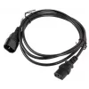 Power Cable Lanberg CA-C13E-10CC-0018-BK Black 1.8m