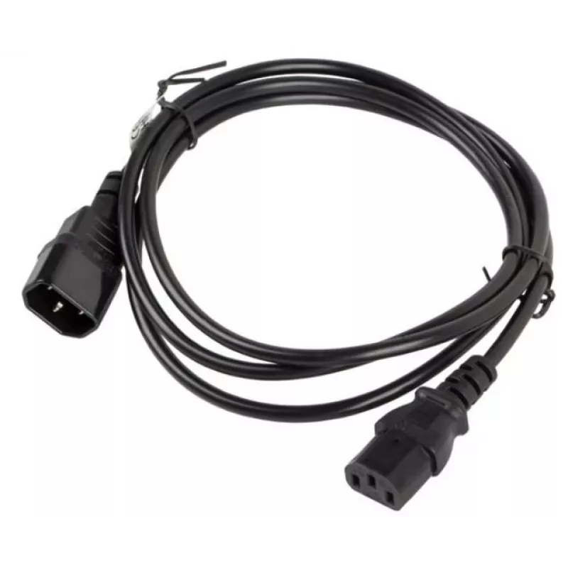 Power Cable Lanberg CA-C13E-10CC-0018-BK Black 1.8m