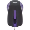 USB wired mouse, 3 buttons, rubberized surface