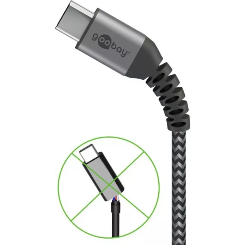 Goobay 49301 USB Cable Black