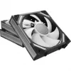 Alpenföhn 84000000228 Wing Boost 4 PWM RGB Case Fans, 120 mm, 500-1800 rpm, 3-pack, Black