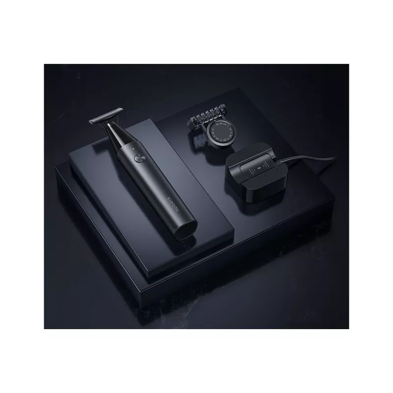Hair trimmer Xiaomi BHR7052EU — rechargeable black, 14 length steps, whole-body use, IPX7 waterproof