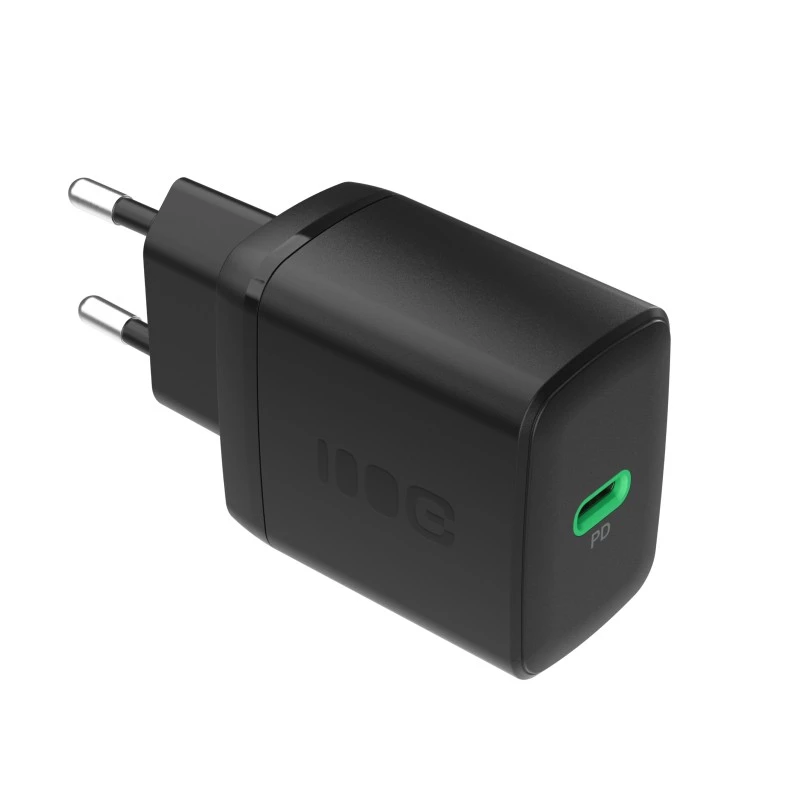 Power adapter Green Cell PowerSource Solo30 30W Black — USB-C single‑port charger