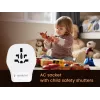 Wall travel adapter GEMBIRD TPA-1A2C20-02-W 20W — 1×USB-A + 2×USB-C, Type G plug, 100–250V, white