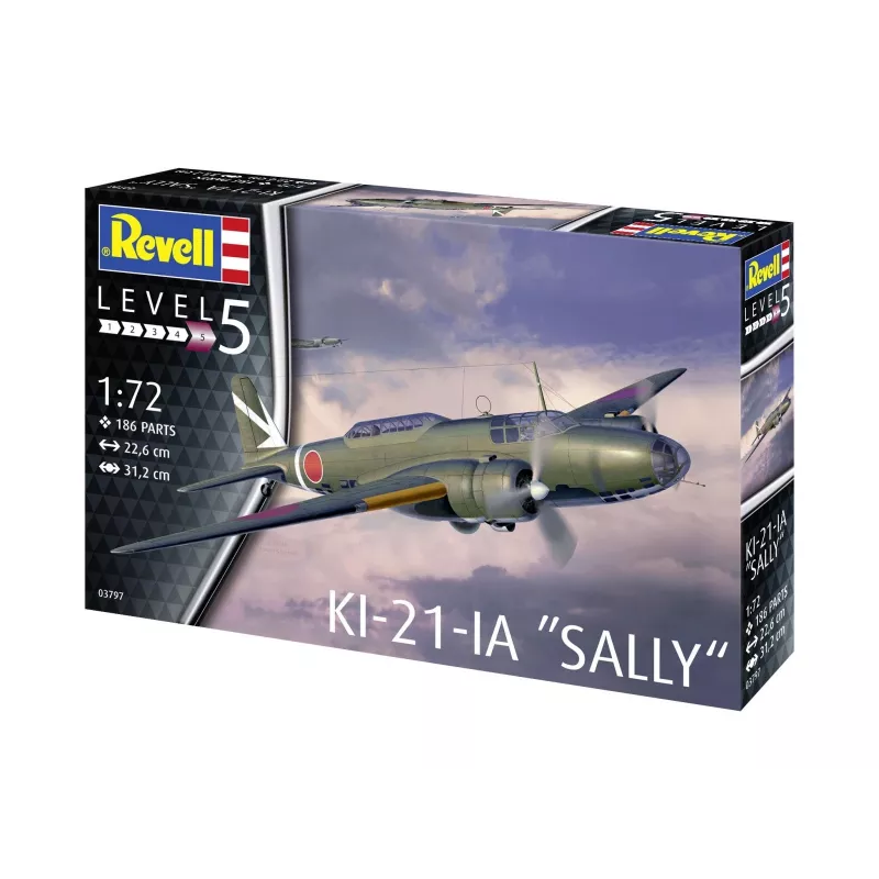 Revell KI-21-LA Sally 1:72 Model Kit