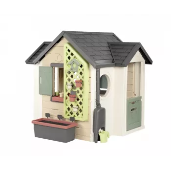 Playhouse SMOBY 810408 floorstanding outdoor playhouse for ages 2+ multicolour with 1 door