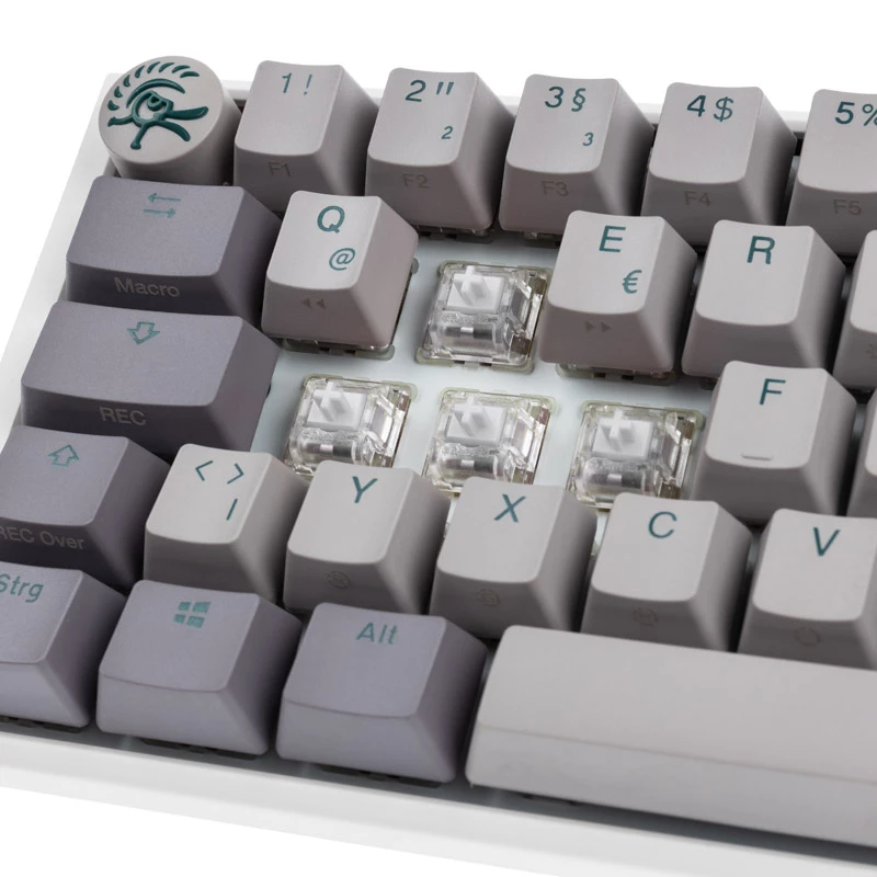 Ducky One 3 SF keyboard Gaming USB QWERTZ German Grey