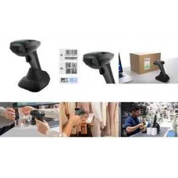 Handheld barcode scanner Safescan 350-BT — 1D and 2D wireless scanner, Bluetooth