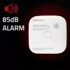Smoke detector with battery Tuya WiFi LED