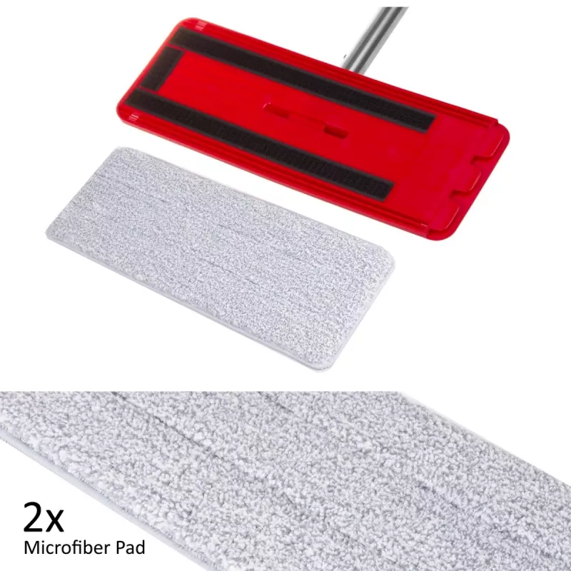 GB870 MaxiClean Flat Mop Set with 2 in 1 Cleaning Bucket 5.7L Mop Set Floor Wiper Mop Cleaning System Cleaner 360 Rotating Mop Head
