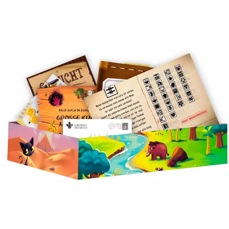 Unlock Kids - Stories from the Past, Card Game