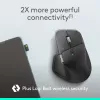 Logitech Logitech MX Master 4 for Business Mouse - Wireless + Bluetooth, 8000 DPI, Graphite | Logitech