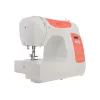 SINGER C5205 sewing machine, model 230239102, portable domestic mechanical/stitcher in coral orange