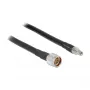 Coaxial Cable DeLOCK 5m RP-SMA CFD400 LLC400 Black