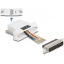 DeLOCK D-Sub 25 pin female to RJ45 female Assembly Kit white VGA RJ-45