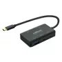 ROLINE USB 3.2 Gen 2 Hub, 4-way (2x USB-A + 2x USB-C), PD, Type C Connection Cable (14.02.5060)