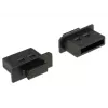 Socket safety cover DeLOCK 64025 Displayport Black