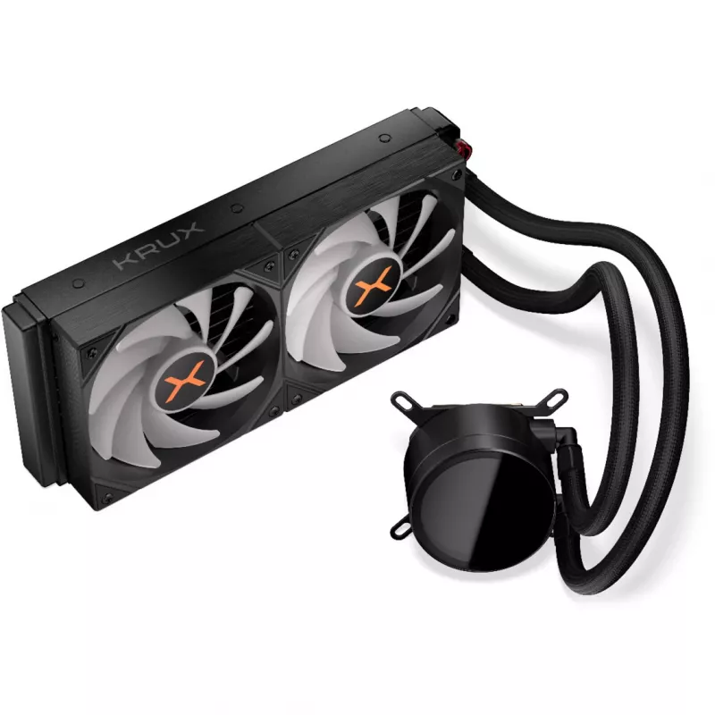 HydroX 240 ARGB, Liquid Cooling black