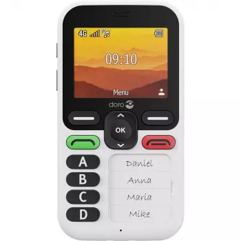 Smartphone Doro Leva X10 2.4 inch 1150 mAh Graphite