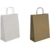 Paper Gift Bag agipa 101650 — White Kraft, 350×400 mm, with Carry Cord