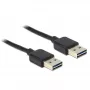 USB cable DeLOCK 85556 USB 2.0 2 m Black