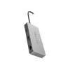 HYPER HDMB2 interface hub USB 3.2 Gen 1 (3.1 Gen 1) Type-C 5000 Mbit/s Stainless steel