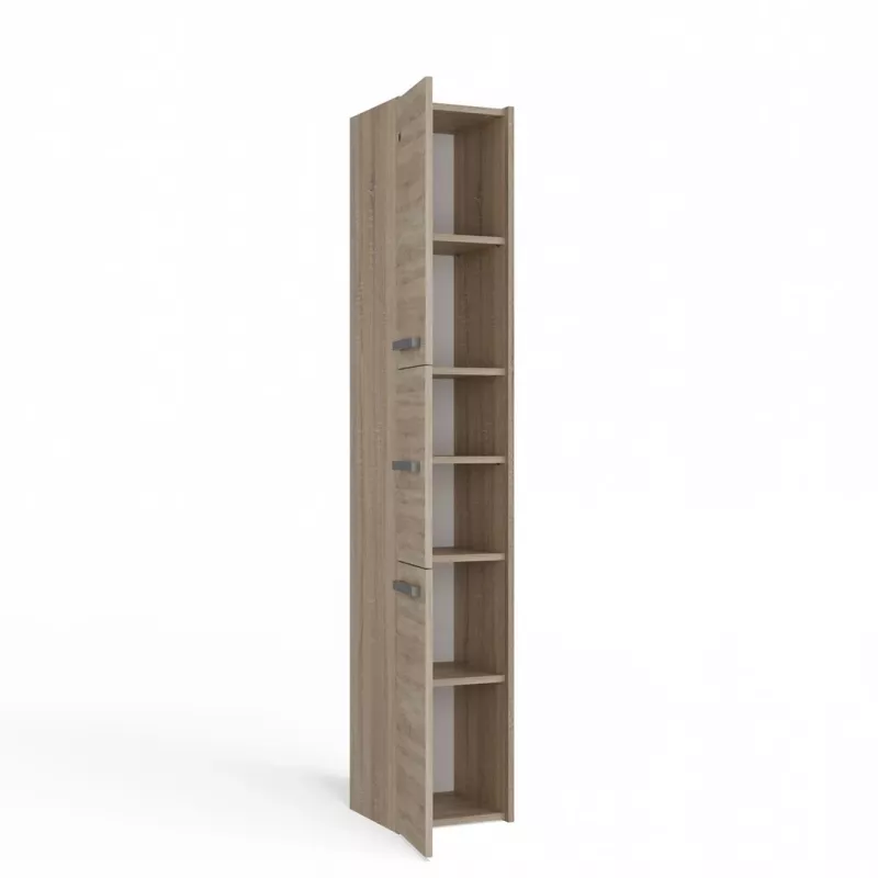 Topeshop S33 SONOMA bathroom storage cabinet Oak